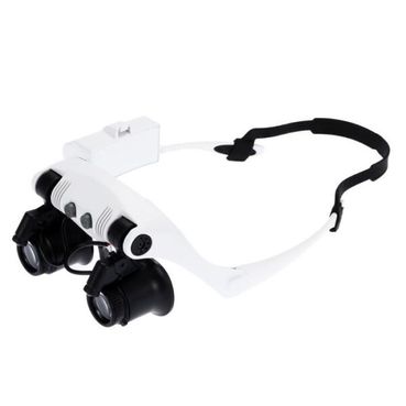 Biostyle Brýle s lupou, LED světlem ku aplikace 3D mihalníc