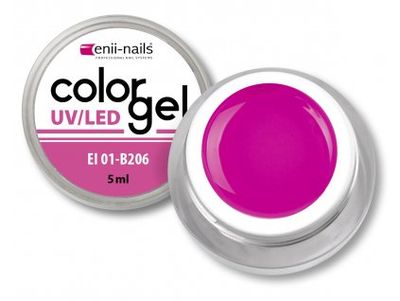 Enii-nails Color gel barevný UV/LED gel č. 206 5ml