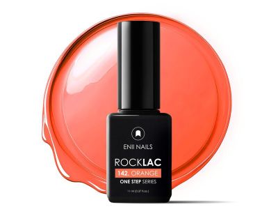 Rocklac na přírodní nehty Enii 11ml č. 142 Orange