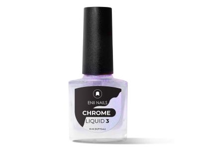 Tekutý chromový prášek CHROME LIQUID 3, světle fialová aurora,8ml